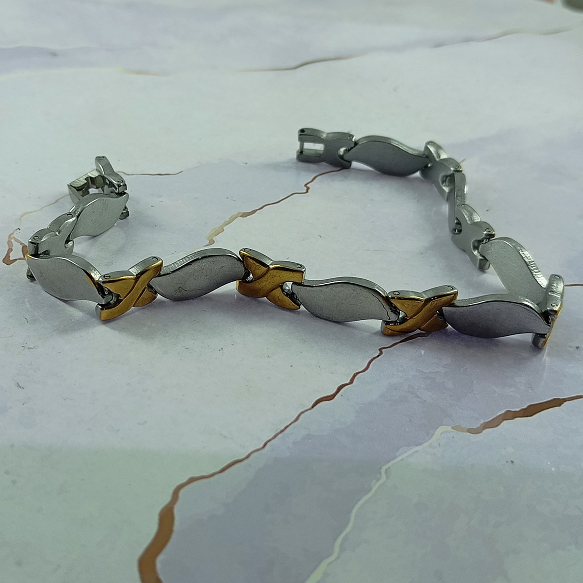 دستبند سلین کالا مدل اسپرت استیل کد 71