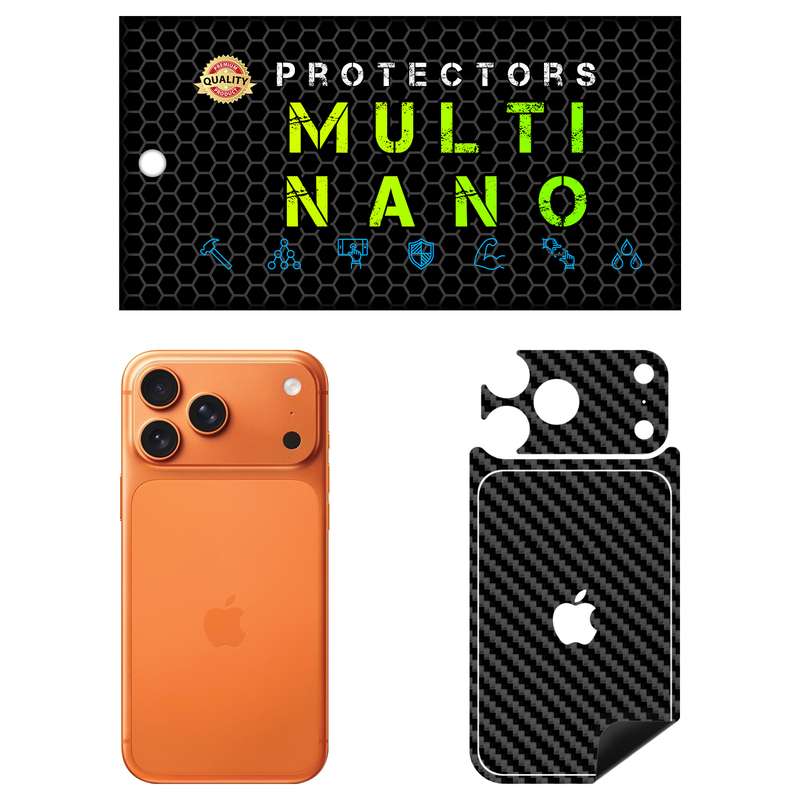 برچسب پوششی مولتی نانو طرح کربن مدل X-F1C مناسب برای گوشی موبایل اپل iPhone 17 Pro Max برچسب پوششی مولتی نانو طرح کربن مدل X-F1C مناسب برای گوشی موبایل اپل iPhone 17 Pro Max