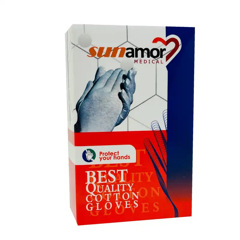 دستکش زنانه سان آمور مدل نخی