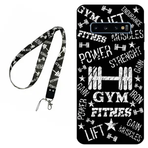 Megafone Gym 0010 Cover For Samsung Galaxy S10 Plus Mobile Neckband 