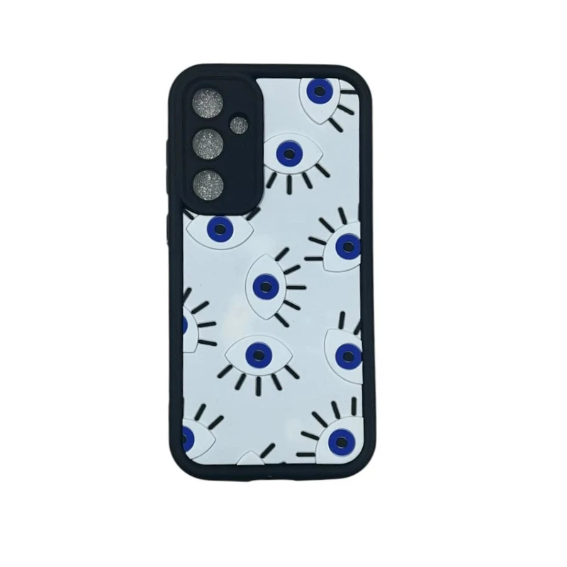 کاور مدل سولید طرح چشم نظر کد Ch701 مناسب برای گوشی موبایل  سامسونگ Galaxy A25