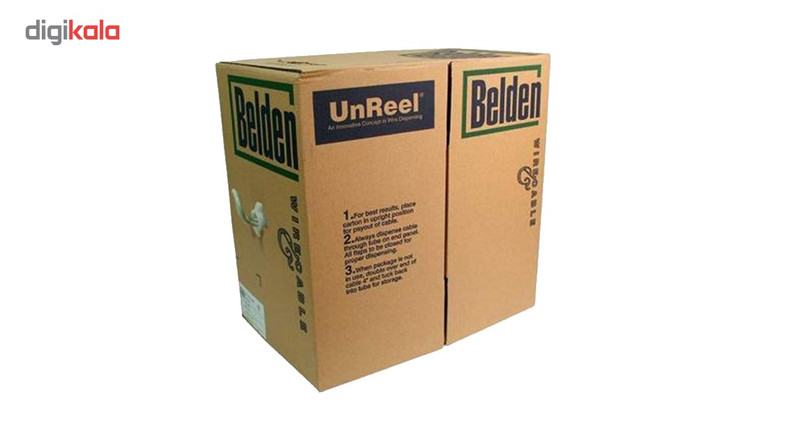 کابل شبکه Cat 5E UTP بلدن به طول 305 متر