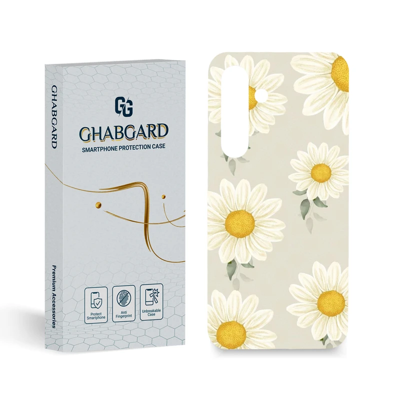 کاور قاب گارد مدل گل مناسب برای گوشی موبایل سامسونگ Galaxy S24