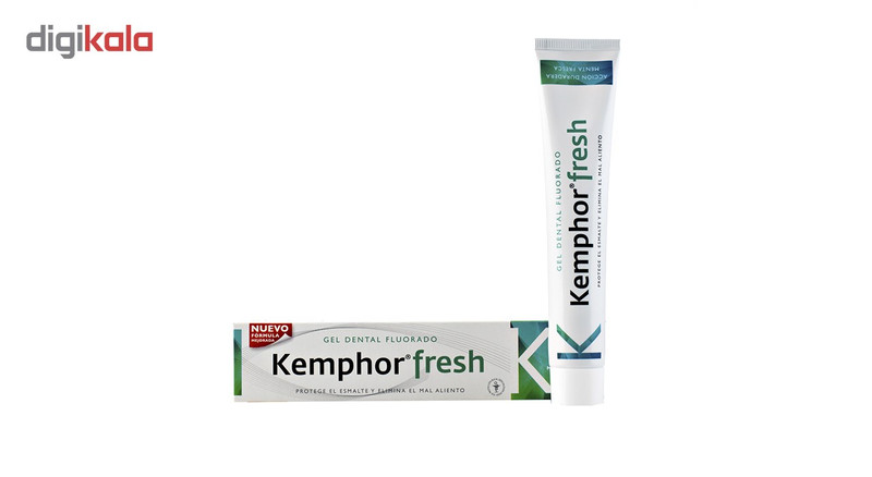 خمیردندان ژله ای کمفور مدل Kemphor Fresh حجم 75 میلی لیتر