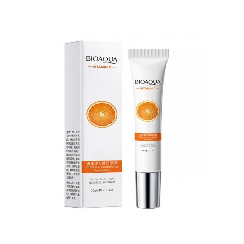 مراقبت پوست کرم دور چشم بایوآکوا مدل Vitamin C حجم 20 میلی لیتر