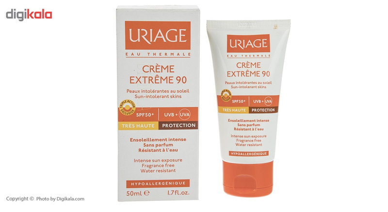 کرم ضد آفتاب اوریاژ مدل Extreme 90 SPF50 حجم 50 میلی لیتر کرم ضد آفتاب اوریاژ مدل Extreme 90 SPF50 حجم 50 میلی لیتر