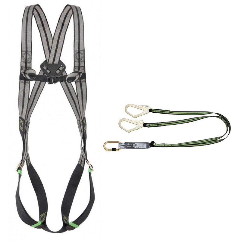 هارنس ایمنی کراتوس سیفتی مدل FA1010300 به همراه لنیارد مدل FA3040018 هارنس ایمنی کراتوس سیفتی مدل FA1010300 به همراه لنیارد مدل FA3040018