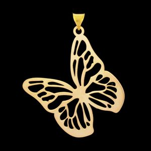 نقد و بررسی آویز گردنبند طلا 18 عیار زنانه طلای مستجابی مدل پروانه کد 36902 توسط خریداران