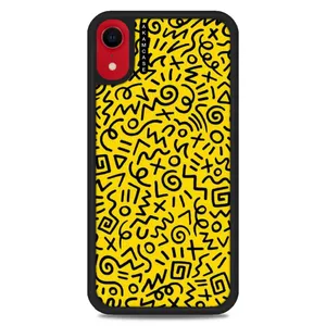 AKAM AMC-WAXR-DOODLE3 Cover For Apple iPhone XR