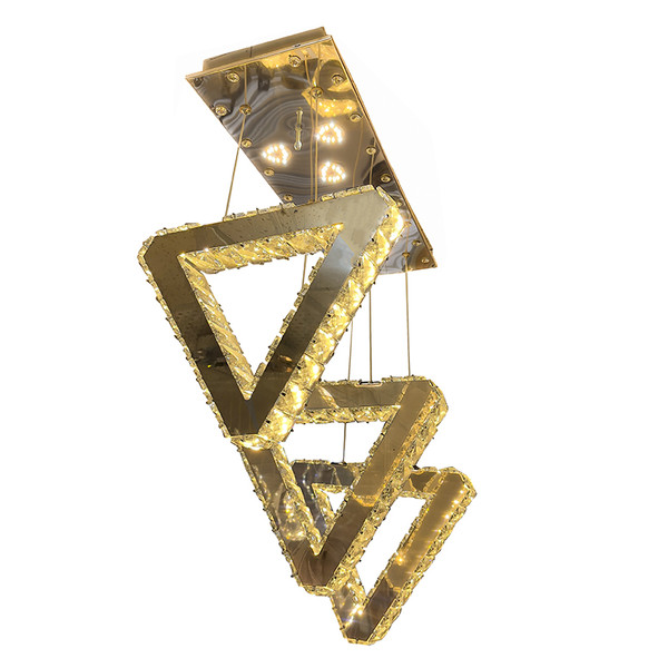 لوستر مدرن دکورابو مدل مثلث