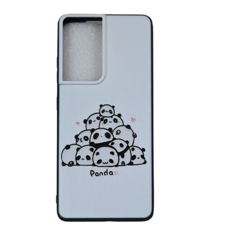 کاور طرح پاندا کد 211 مناسب برای گوشی موبایل سامسونگ S21 Ultra