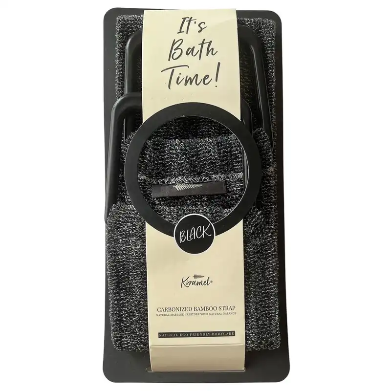 لیف حمام کارامل مدل پشت شور CARBONIZED BAMBOO GLOVE کد NX-0112