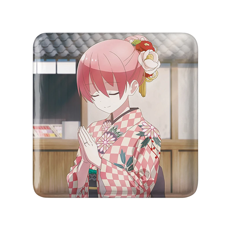 مگنت خندالو طرح تسوکاسا انیمه تونیکاوای مدل مربعی کد 36175