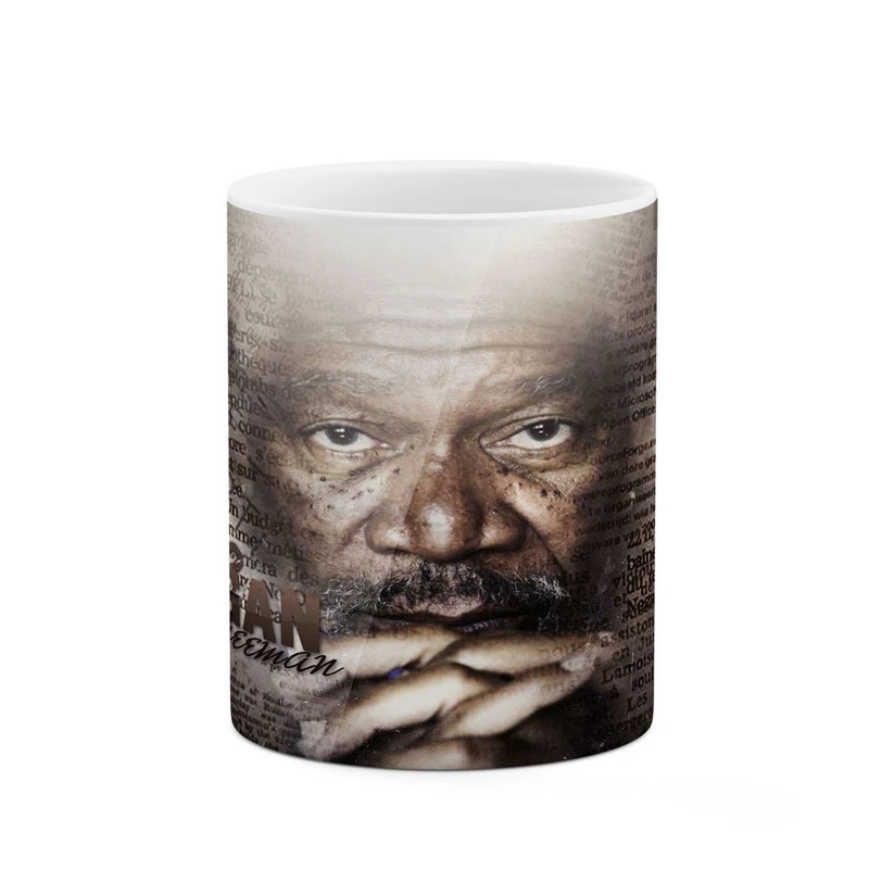 ماگ کاکتی طرح مورگان فریمن Morgan Freeman مدل mgh26978