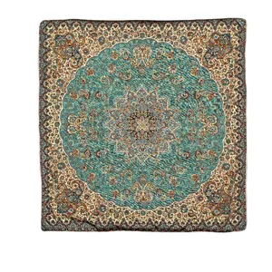 رومیزی ترمه مدل ابریشم طرح شاهپرند کد AB
