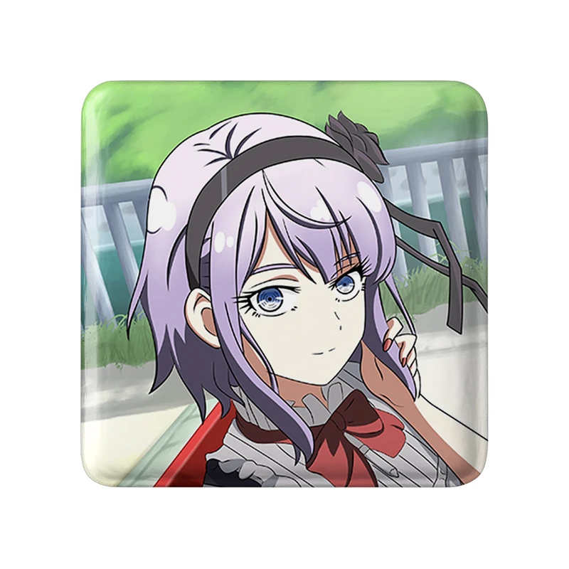 مگنت خندالو طرح شیداره انیمه داگاشی کاشی Dagashi Kashi  مدل مربعی کد 22531