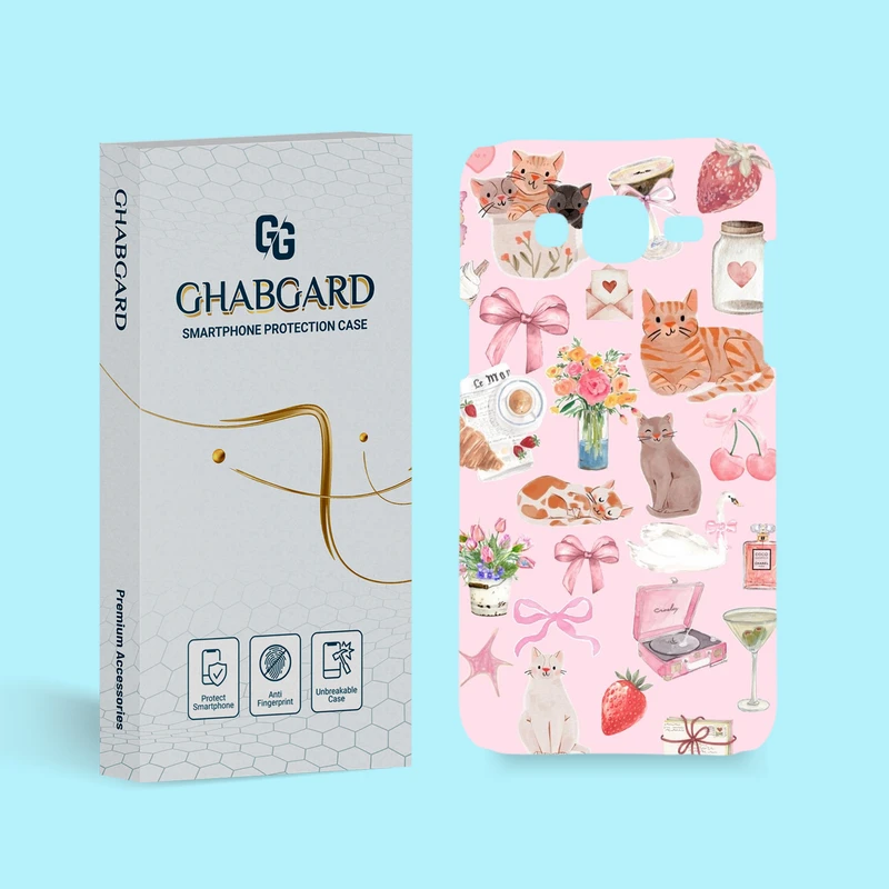 کاور گارد قاب مدل فانتزی مناسب برای گوشی موبایل سامسونگ Galaxy J7 2015 / J700 