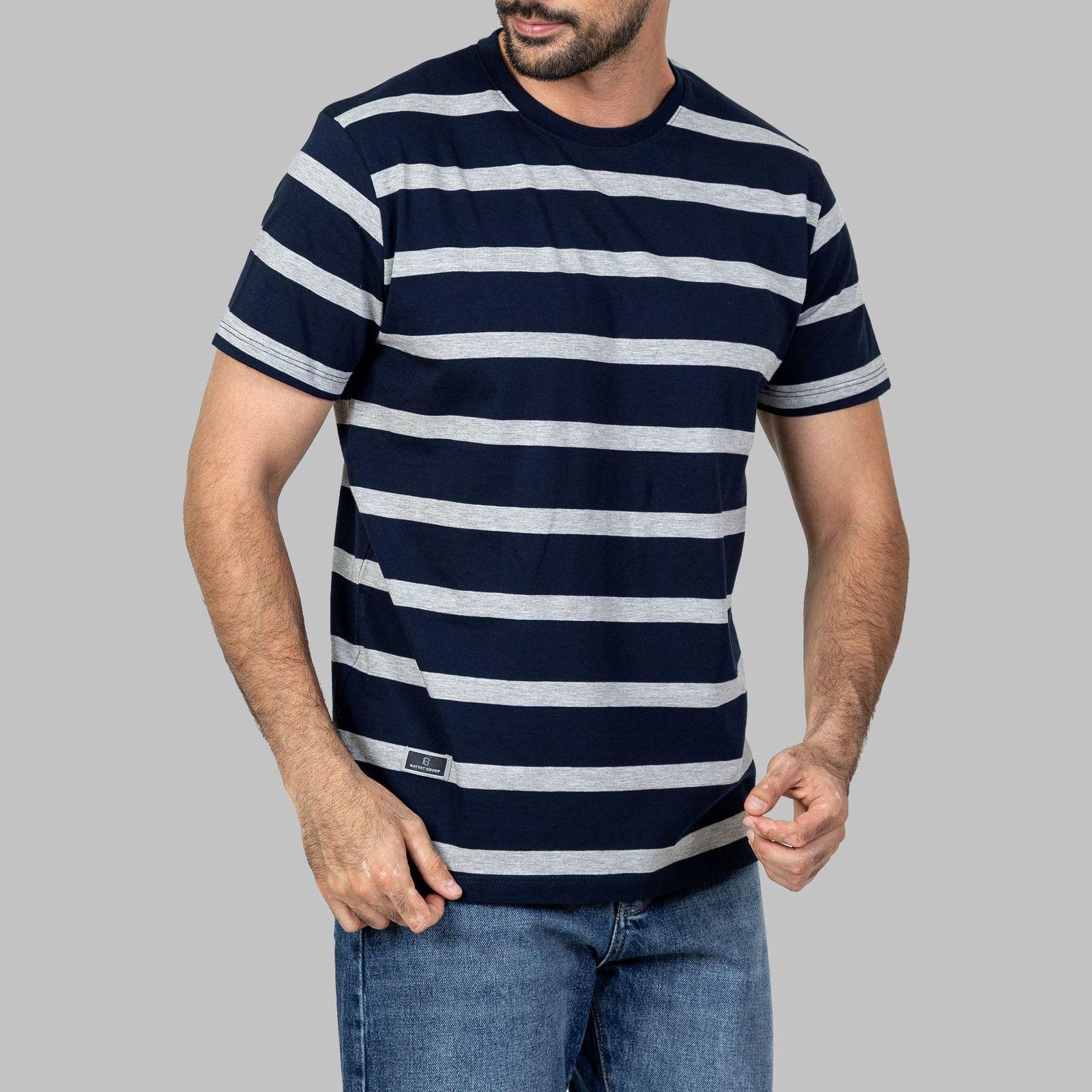 تیشرت آستین کوتاه مردانه باینت مدل 820 - - 1