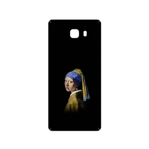 MAHOOT Girl with a Pearl Earring of Vermeer Cover Sticker for Samsung Galaxy C9 Pro
