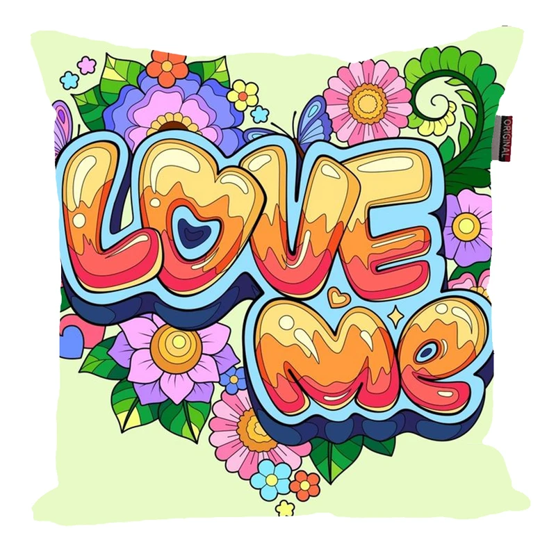 کوسن پاد آفرین مدل عشق طرح LOVE کد PK40854