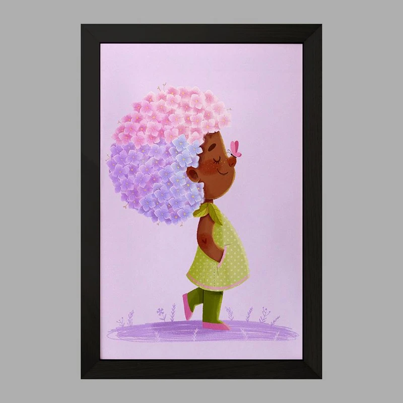 تابلو خندالو مدل دخترانه فانتزی کد 25726