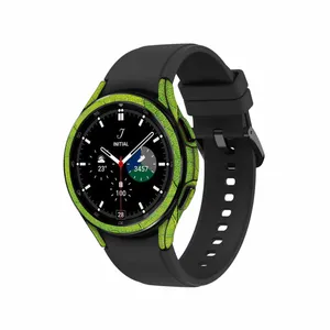 MAHOOT Leaf-Texture Cover Sticker for Samsung Watch4 Classic 46mm Smartwatch