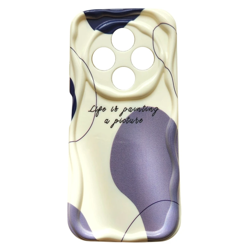 کاور مدل پاستیلی طرح مدرن مناسب برای گوشی موبایل شیائومی Redmi 14C / POCO C75