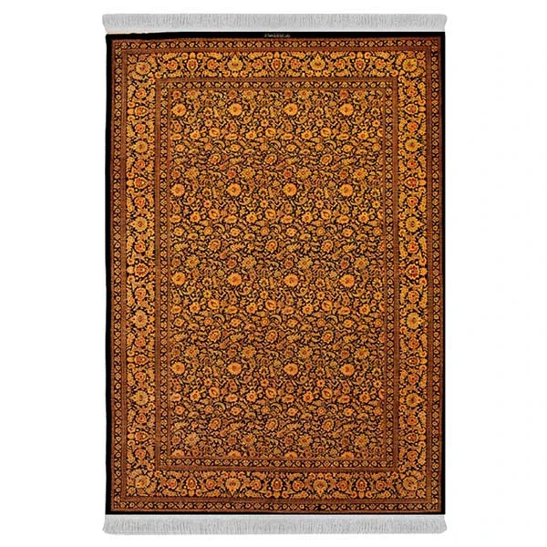 فرش پارچه‌ای دفه مدل فرشینه هازان مخمل کد 152