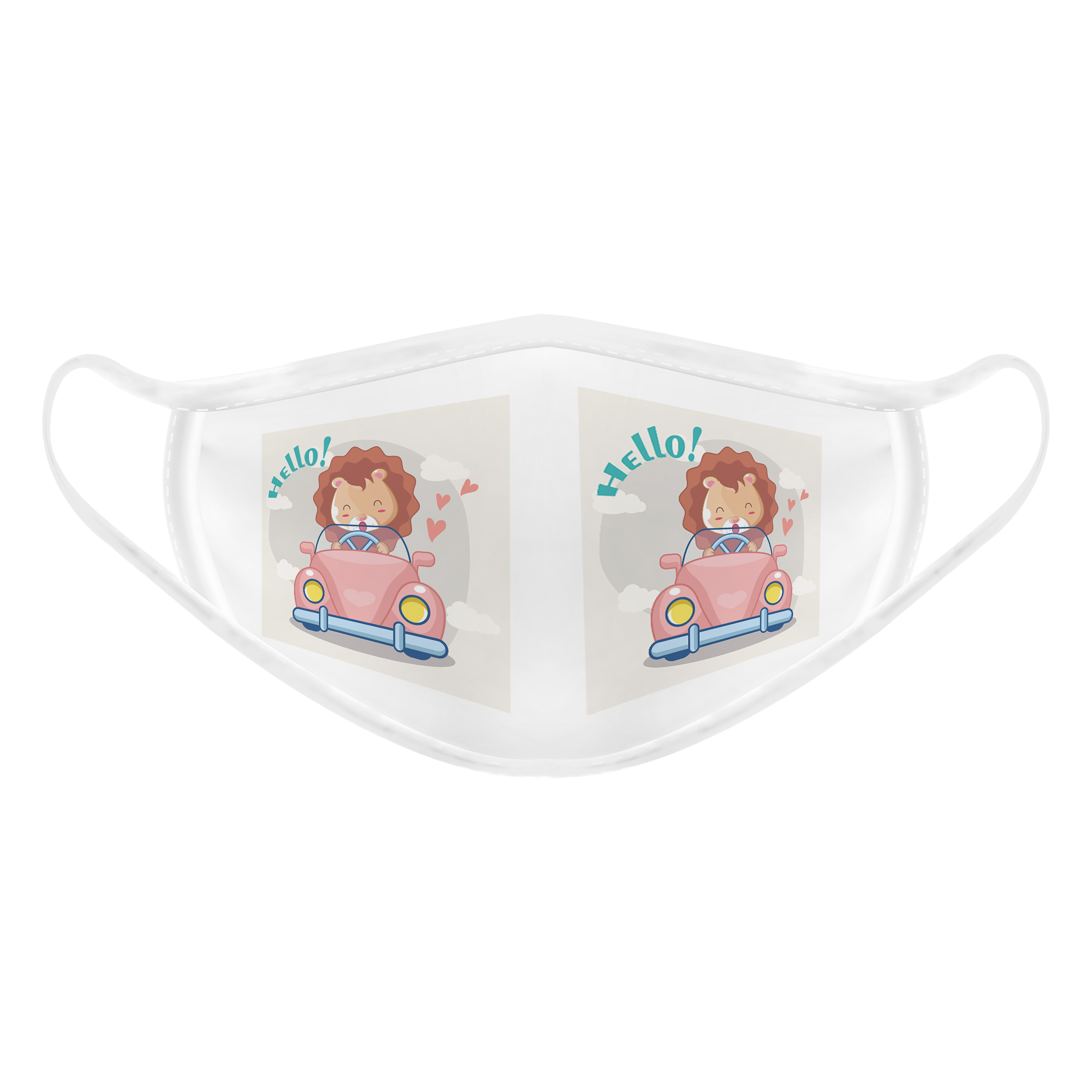 ماسک تزیینی بچگانه طرح شیر کد 617015