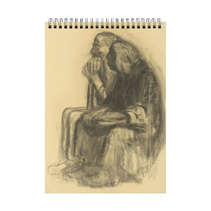 دفتر طراحی 40 برگ مدل کته کلویتز فیگور کد a4-16