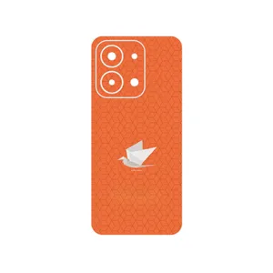 MAHOOT Minimalist origami bird Cover Sticker for Xiaomi Redmi 15C 4G