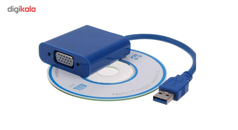 مبدل USB3.0 به VGA مدل U3V
