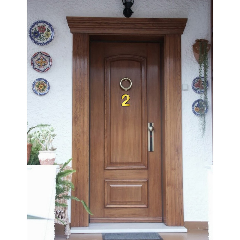 تابلو نشانگر کازیوه طرح پلاک واحد شماره 2 کد B-G 02 تابلو نشانگر کازیوه طرح پلاک واحد شماره 2 کد B-G 02