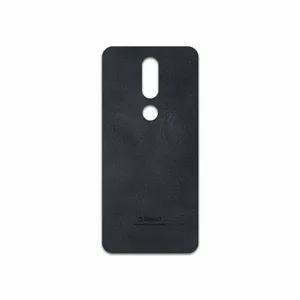 MAHOOT Graphite Buffalo Leather Cover Sticker for Nokia 7.1