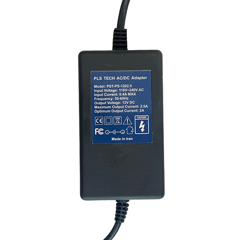 آداپتور 12 ولت 2.5 آمپر بین راهی مدل PST-PS-1202.5