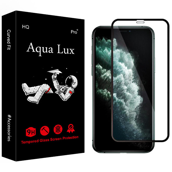 محافظ صفحه نمایش سرامیکی مات آکوا لاکس مدل +Pro مناسب برای گوشی موبایل اپل Iphone 11
