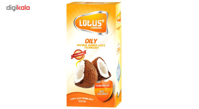 کاندوم لوتوس مدل Oily بسته 12 عددی کاندوم لوتوس مدل Oily بسته 12 عددی