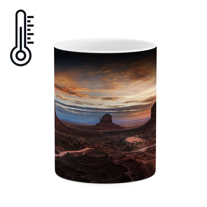 ماگ حرارتی کاکتی مدل منظره کد mgh14318