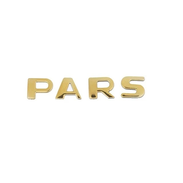 آرم صندوق خودرو چیکال مدل P-790-GOLD مناسب برای پژو پارس بسته 2 عددی