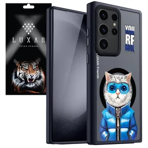کاور لوکسار مدل Rich Cat مناسب برای گوشی موبایل سامسونگ Galaxy S23 Ultra