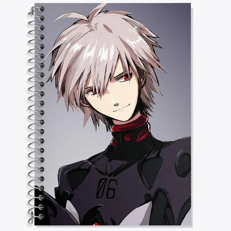 دفتر لغت 50 برگ خندالو مدل کائورو ناگیسا انیمه اونگلیون کد 13794