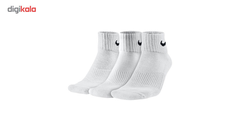 جوراب ورزشی نایکی  مدلCUSHION QUARTER بسته 3 عددی