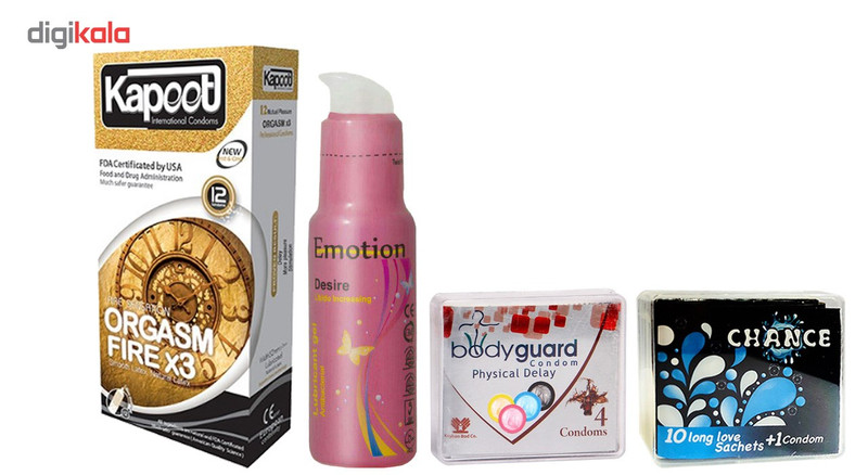پک محصولات جنسی مدل 4 محصوله کدGE523-K94-B603-H سری B-29