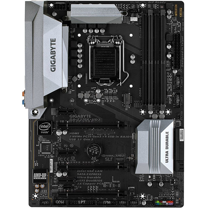 مادربرد گیگابایت مدل GA-Z270X-UD3 (rev. 1.0)