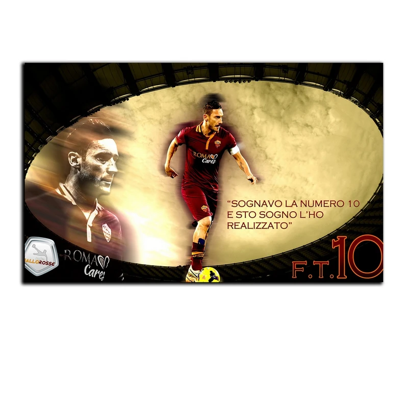 تابلو شاسی بکلیت طرح بازیکن فوتبال فرانچسکو توتی تیم رم مدل SH-S7040