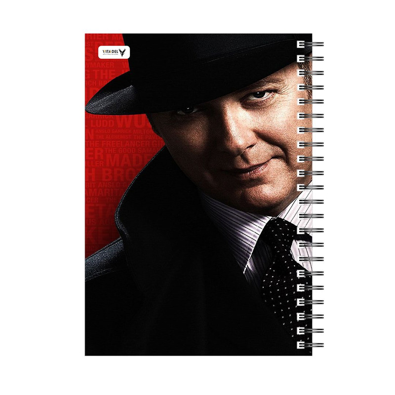 دفتر 120 برگ ویتادل طرح بلک لیست مدل 10