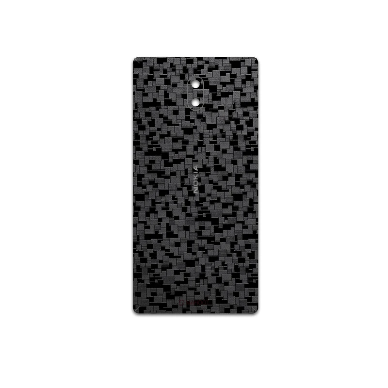 برچسب پوششی ماهوت مدل Black-Silicon مناسب برای گوشی موبایل نوکیا 3