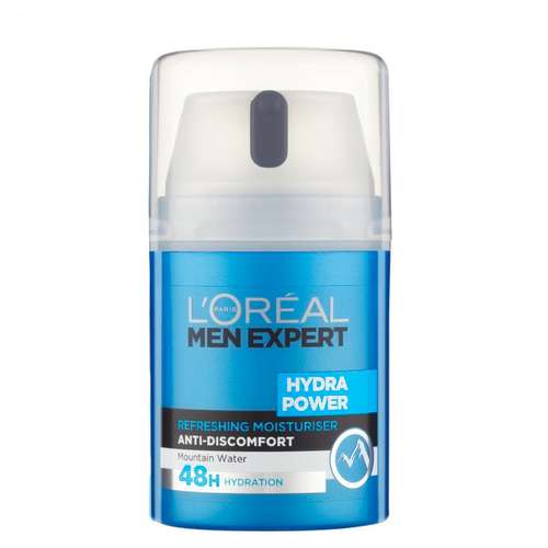 ژل مرطوب کننده لورآل مدل MEN EXPERT HYDRA POWER حجم 50 میلی لیتر