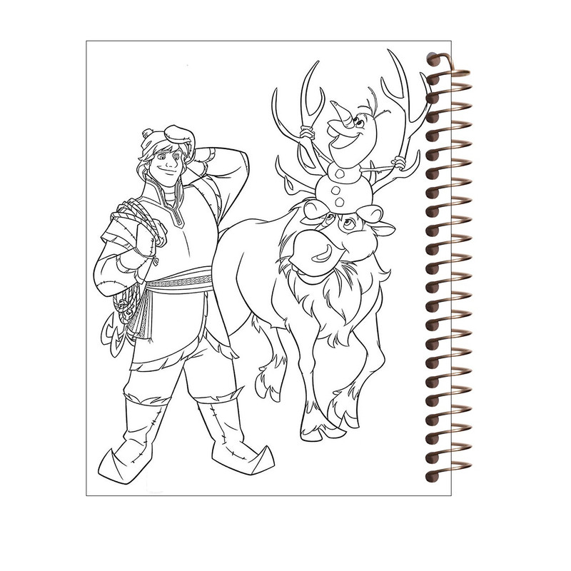 دفتر رنگ آمیزی طرح دخترانه کد R45