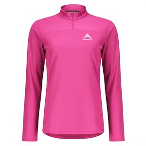 تی شرت ورزشی آستین بلند زنانه رادیس فیت مدل نیم زیپ TS002